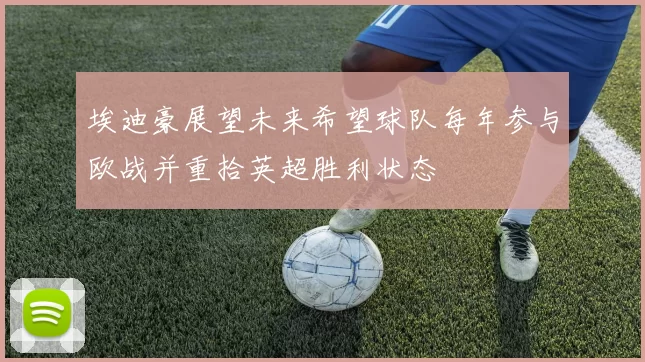 埃迪豪展望未来希望球队每年参与欧战并重拾英超胜利状态
