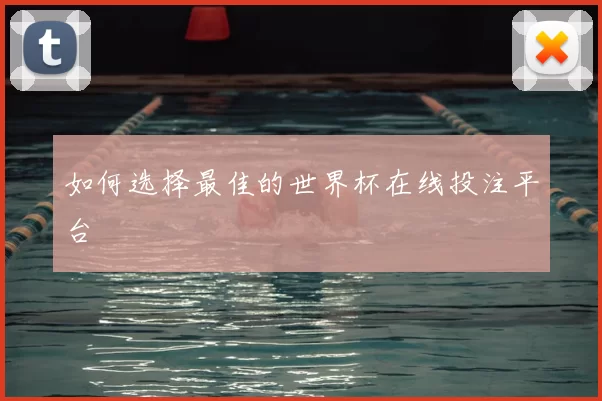 如何选择最佳的世界杯在线投注平台